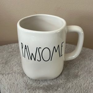 Rae dunn “pawsome” mug brand new